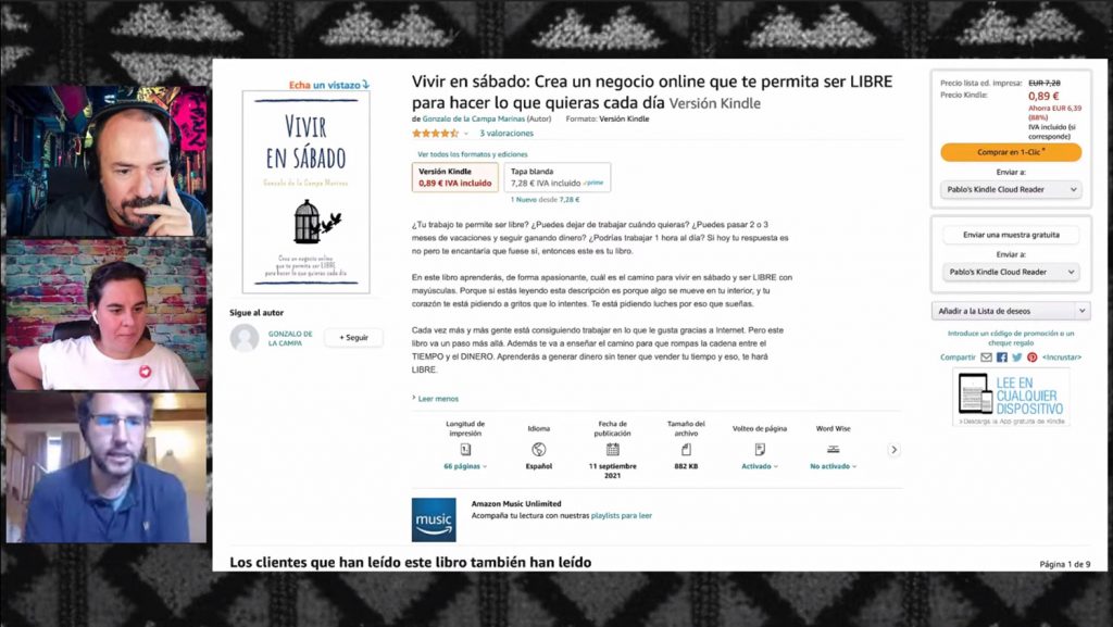 Episodio 123: Vivir en sábado con Gonzalo de la Campa