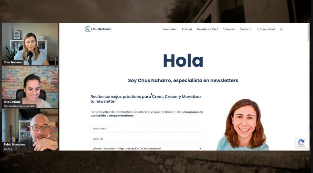 Episodio 317: Lanzar una newsletter, con Chus Naharro