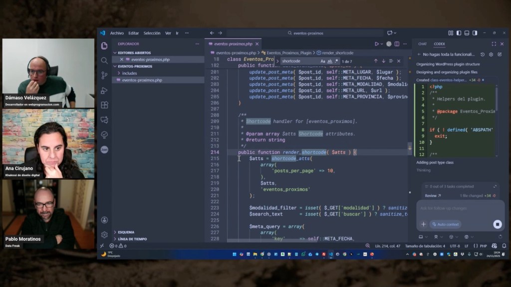 Episodio 329: Programando plugins con IA, con Dámaso Velázquez