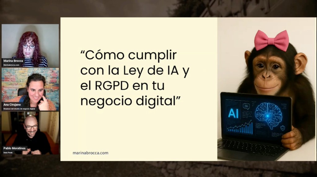 Episodio 327: Cumplir con la Ley de IA y el RGPD, con Marina Brocca