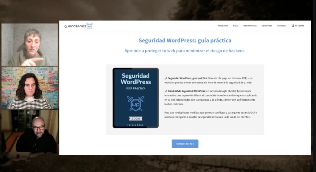 Episodio 339: Cómo proteger tu WordPress en 2026, con Teresa Sáez